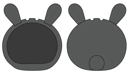 Omanjuu-Niginigi-Mascot-Kigurumi-Case-Rabbit