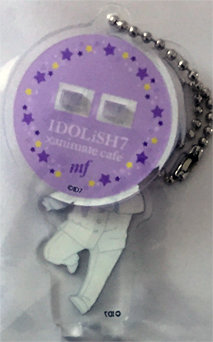 IDOLiSH7 Mini Acrylic Stand with Ballchain (Sogo Osaka) Back [Pre-owned]
